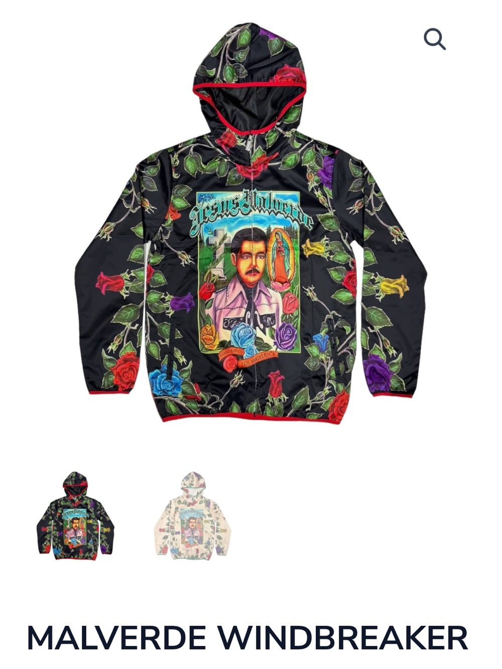 🎭Asaali Malverde WindBreaker🎭 Size XL🔥🔥New With Tags❗️🏷️